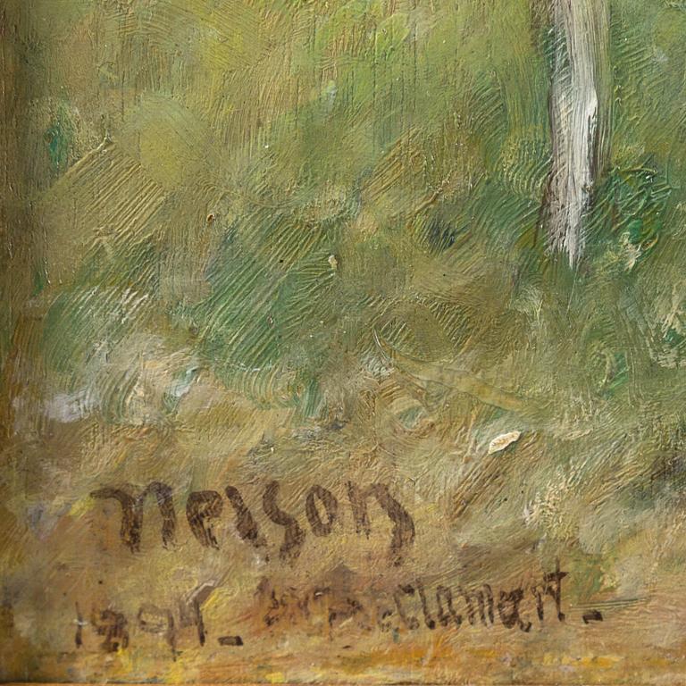 Olof Sager-Nelson, "I skogen i Clamart".