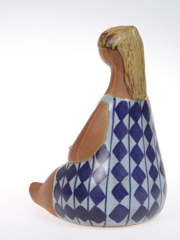 FIGURIN, stengods, "Amalia", Lisa Larson, Gustavsberg.