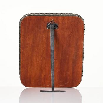 Estrid Ericson, a pewter framed mirror model "A 2518", Firma Svenskt Tenn, Stockholm, 1947.