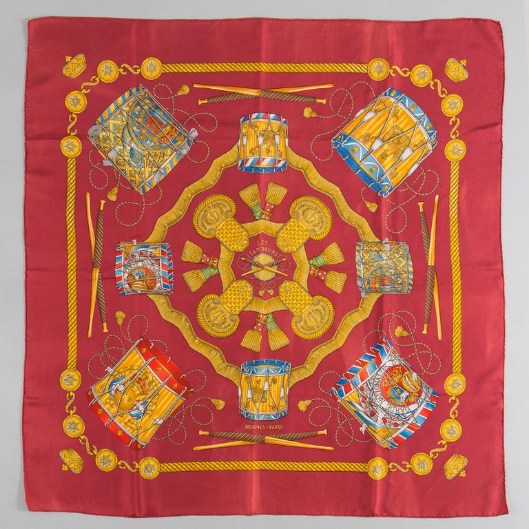 SCARF, "Les tambours", Hermès .