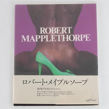 Robert Mapplethorpe, collection of photo books, nine volumes.