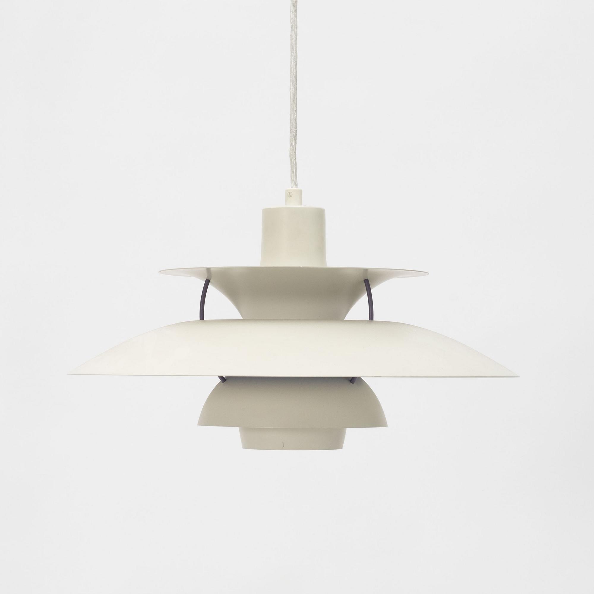 Poul Henningsen, taklampa, "PH 5", Louis Poulsen, Danmark.