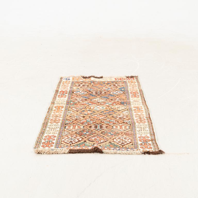 Carpet Caucasian, antique approx. 164x85 cm.