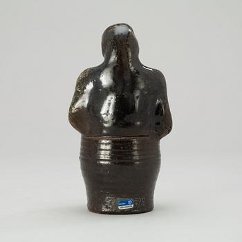 A unique Lisa Larson stoneware sculpture, Gustavsberg Studio 1970's.