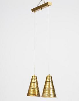 Hans Bergström, taklampa, modell 70, ateljé Lyktan, Åhus, 1950-tal.