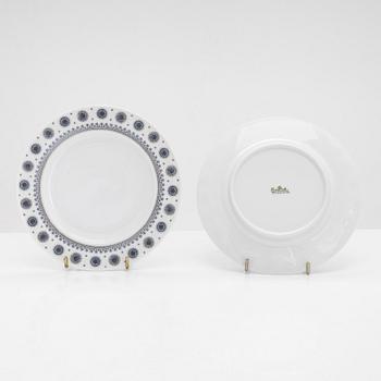 Tapio Wirkkala, kaffeservis, 26 dlr, porslin "Composition / Jääkukka", Rosenthal Studio-linie.