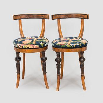 Stolar, 2 st, Danmark, 1800-talets slut.