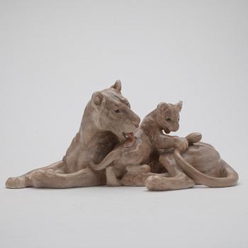 FIGURIN, porslin, Laurits Jensen, Bing & Gröndahl, 1900-talets andra hälft.