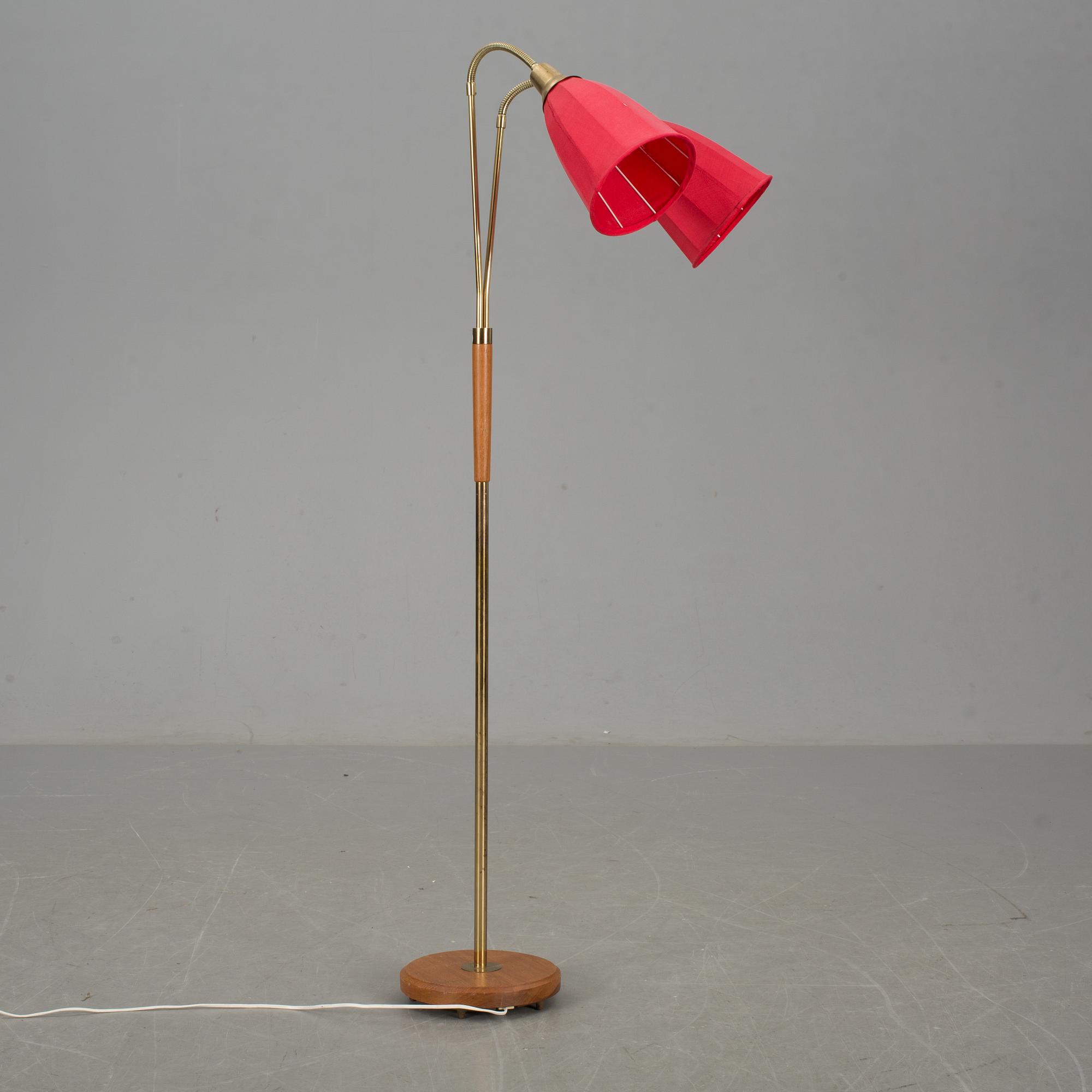 GOLVLAMPA, 1950-tal.