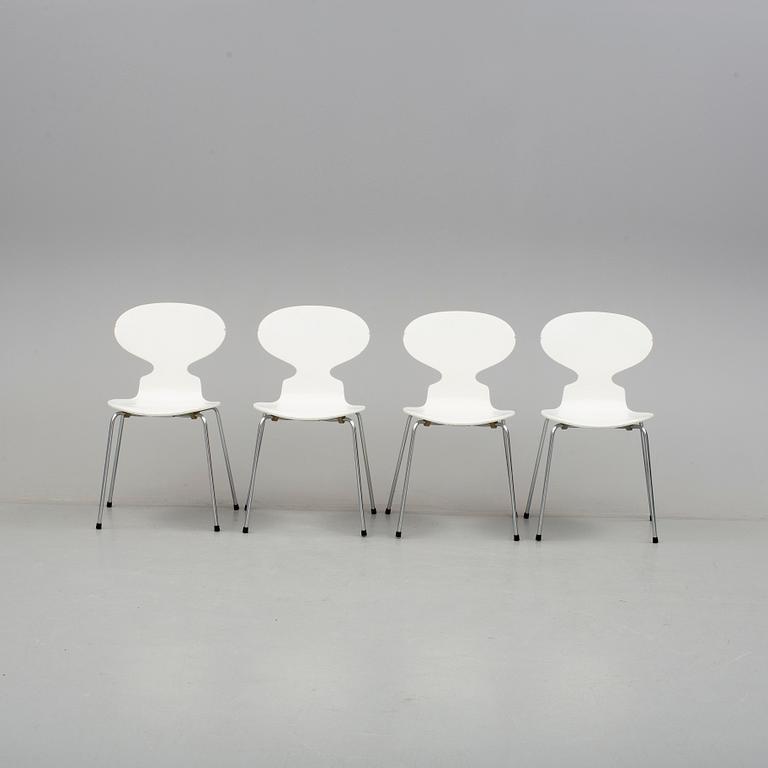 STOLAR, 4 st, "Myran", Arne Jacobsen, Fritz Hansen, 1979-80.