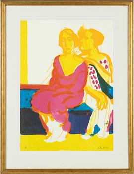 Peter Dahl, Två kvinnofigurer.