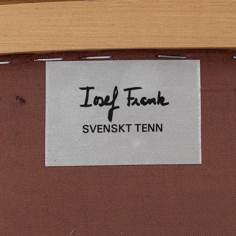 Josef Frank, fåtöljer, ett par, modell 969, Firma Svenskt Tenn.
