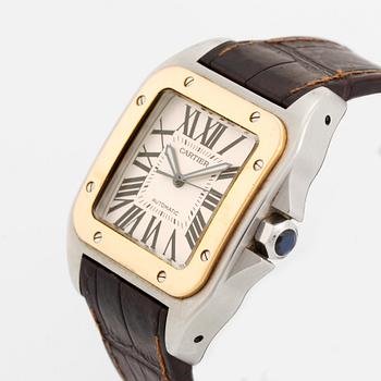 Cartier, Santos 100 XL, 1904-2004 Anniversary, ca 2004.