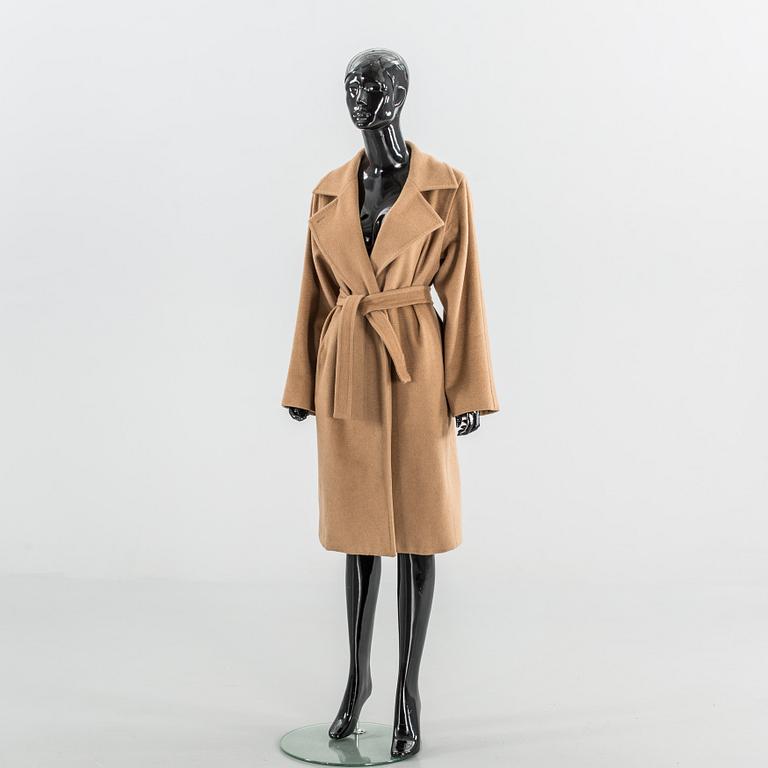 Max Mara coat.