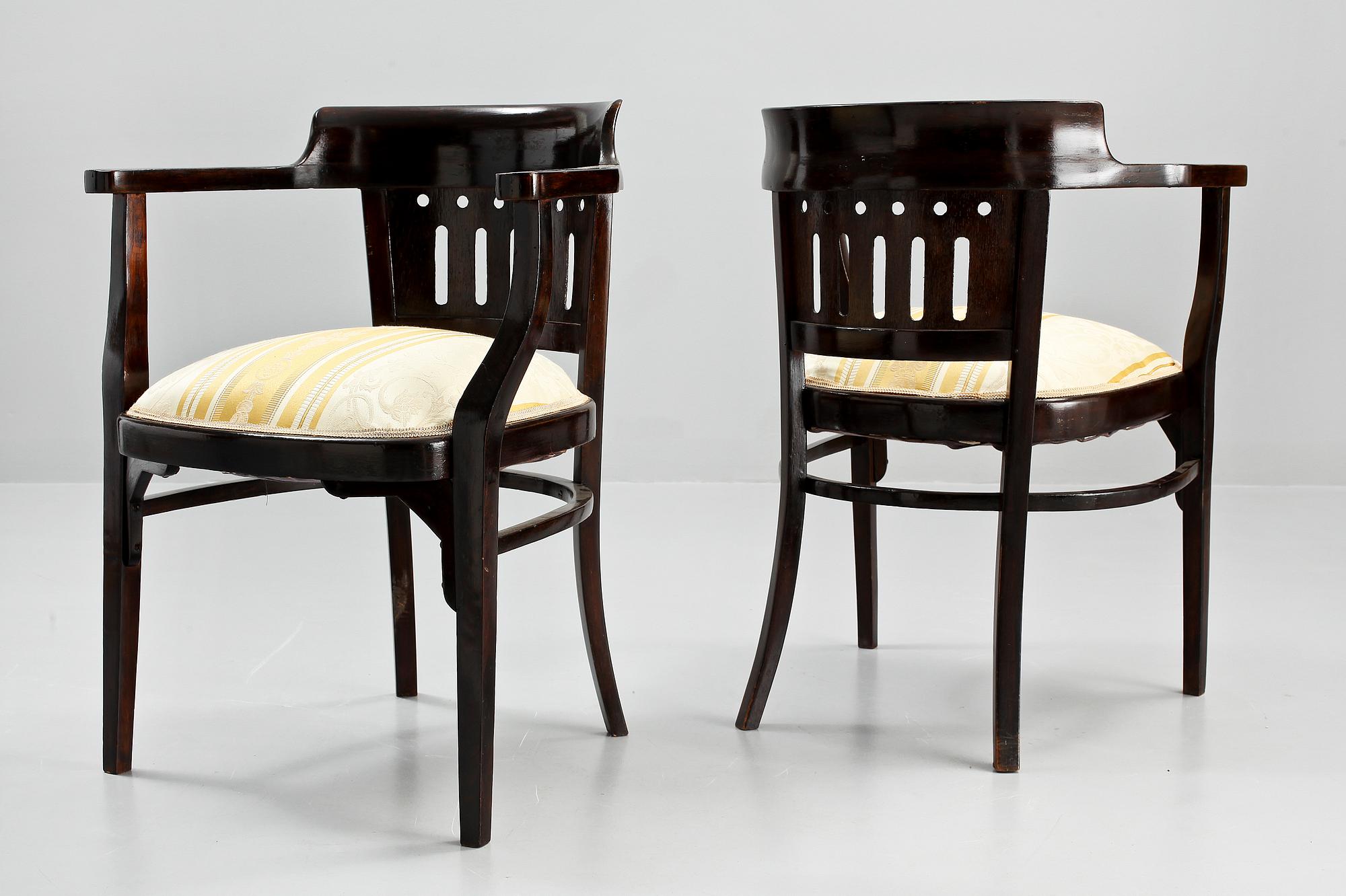 SOFFGRUPP, 3 delar, Wienersecession-stil, 1900-tal.