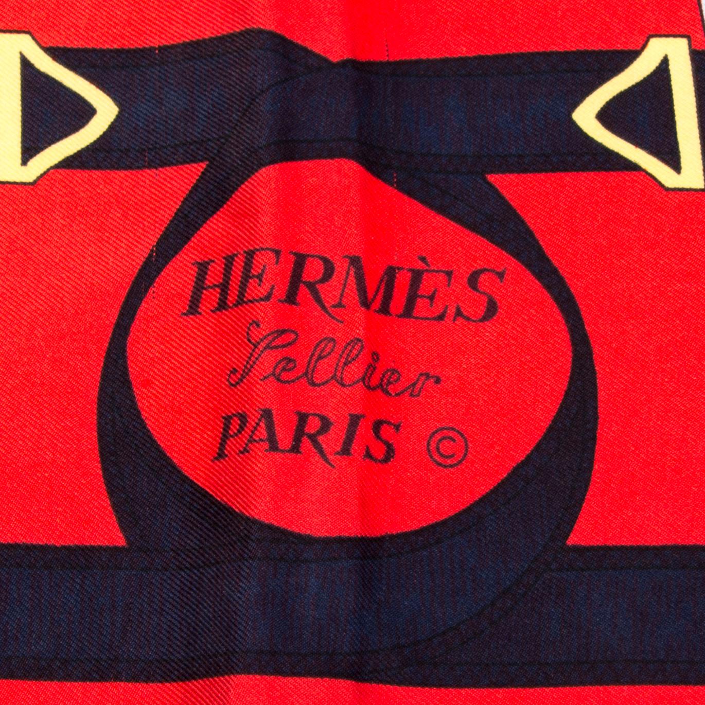 SCARF, "Eperon d'Or", Hermès.