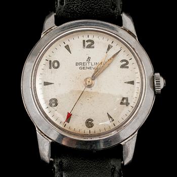 ARMBANDSUR, 3 st, Breitling, 1900-talets tredje kvartal.
