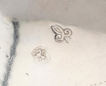 KÅSA, silver, barockstil, Nederländerna, omkring år 1900.