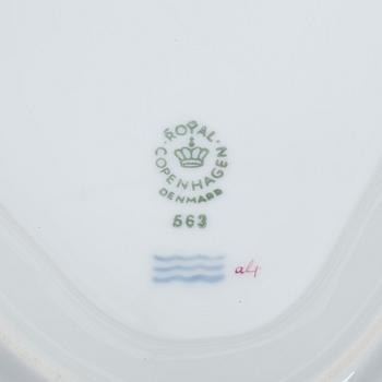 MATSERVIS, 29 delar, porslin, Royal Copenhagen, 1900-tal.