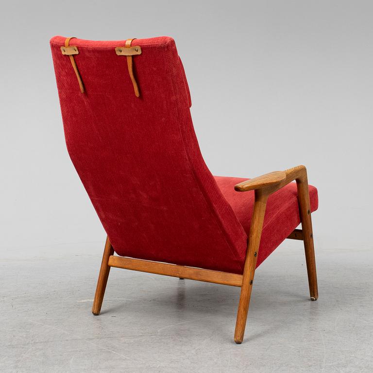 YNGVE EKSTRÖM, fåtölj "Ruster", 1950/60-tal.