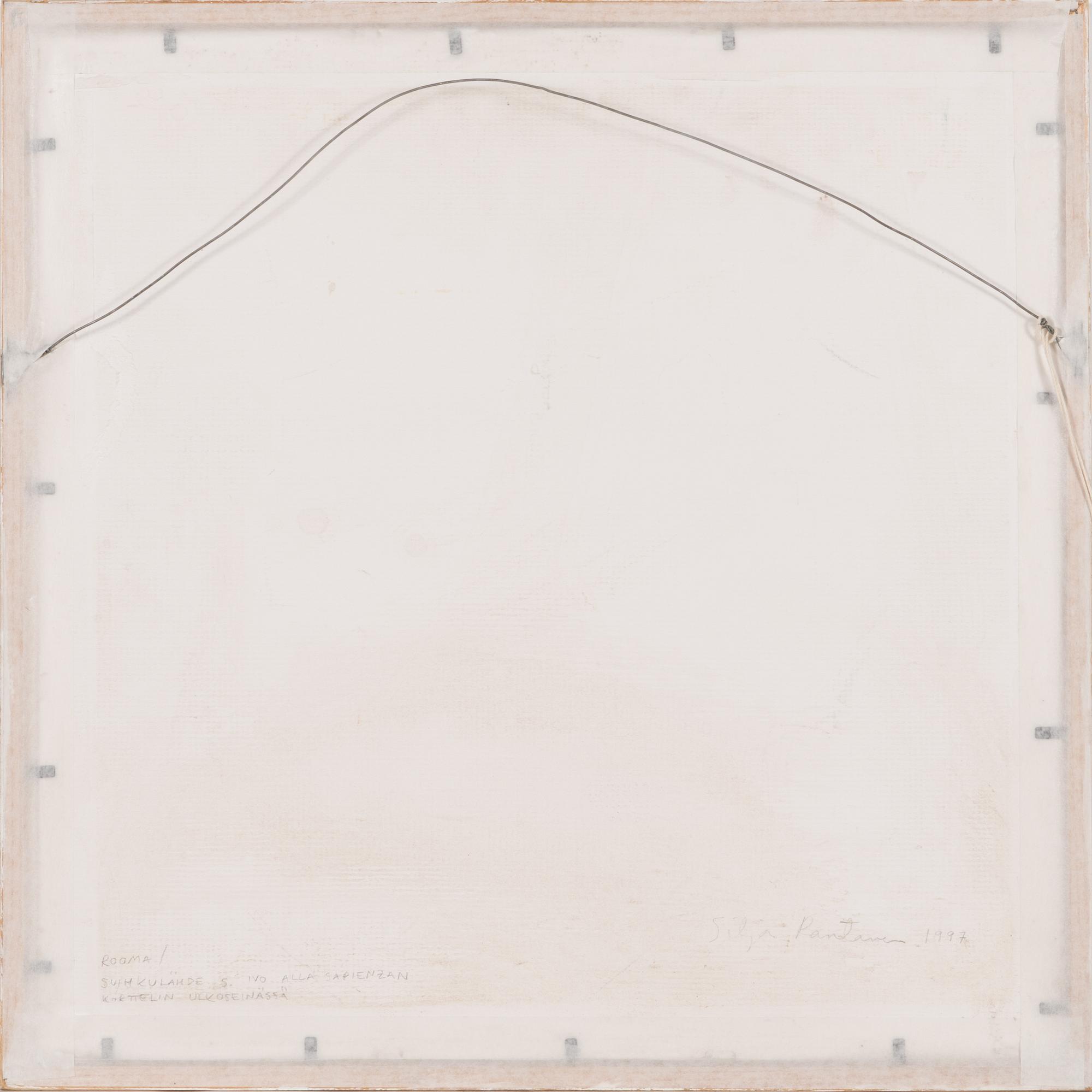 Silja Rantanen, pencil drawing, signed and dated on the frame 1997.