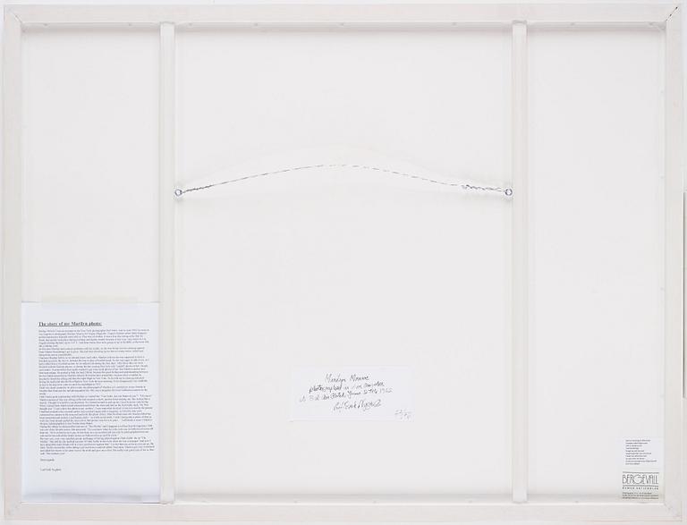 Leif-Erik Nygårds, fotografi signerad och numrerad 23/32 a tergo.