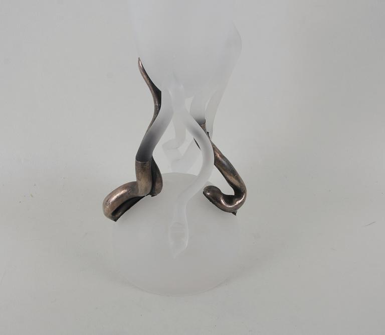 VAS, glas. Design Tamaian, Ion Art. Transsylvanien, sign.