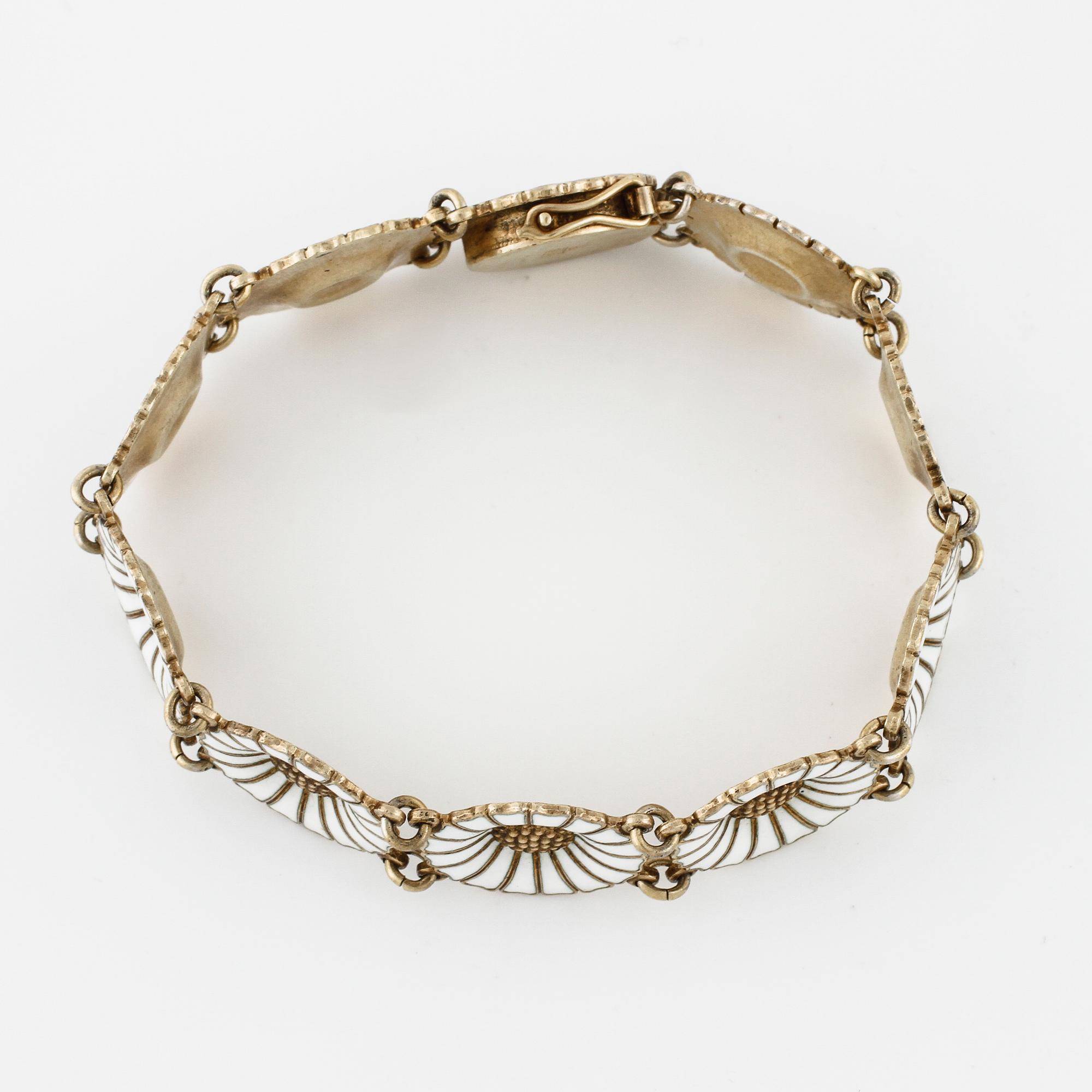 GEORG JENSEN, armband "Daisy".