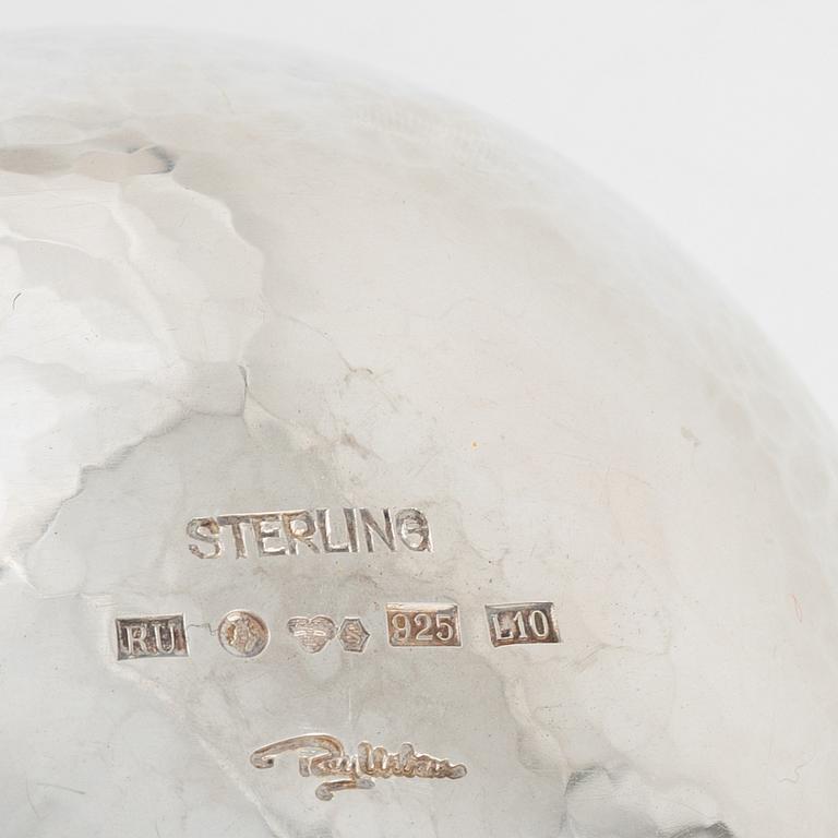 Rey Urban, tumlare/skål, sterlingsilver, Stockholm, 1985.
