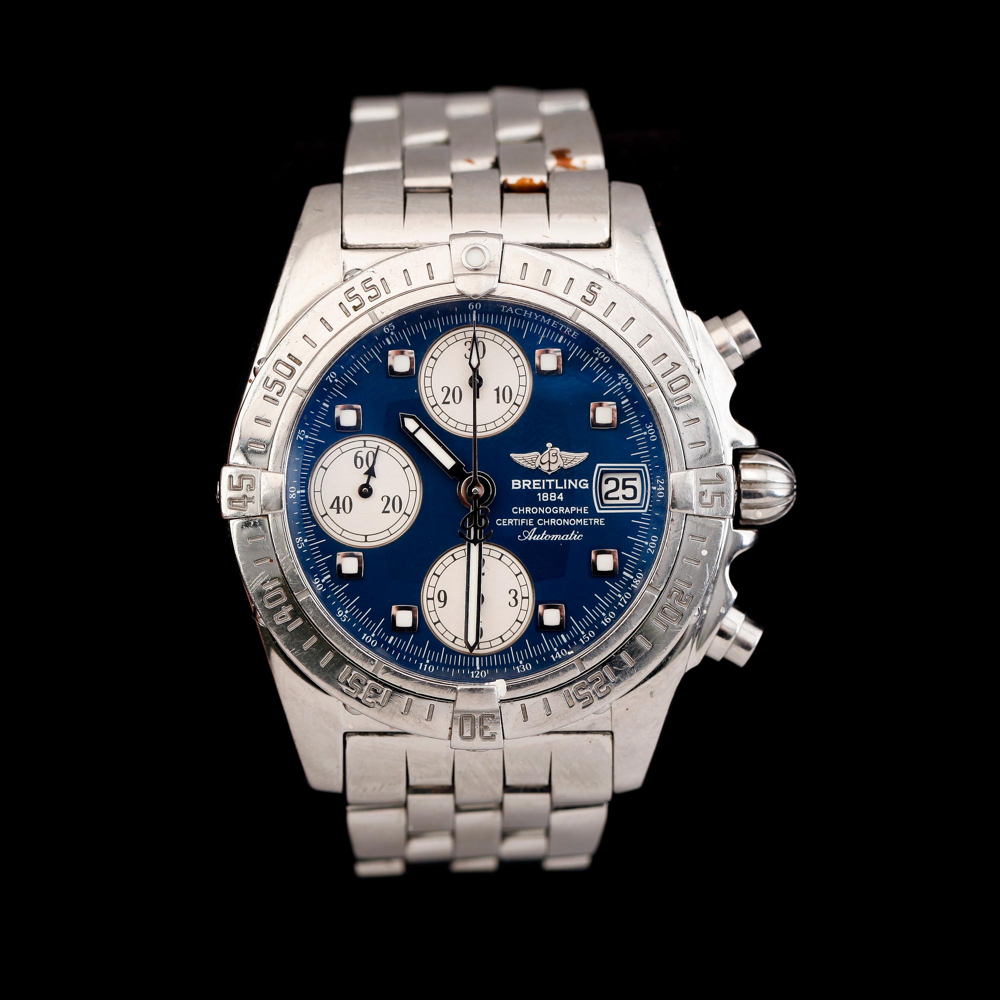ARMBANDSUR, stål, Breitling, Chrono Cockpit, A 13358.