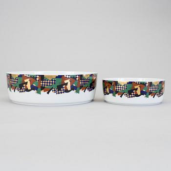 SERVIS, 118 delar, fältspatporslin, "Festivo", Heikki Orvola, Rörstrand, 1980-tal.