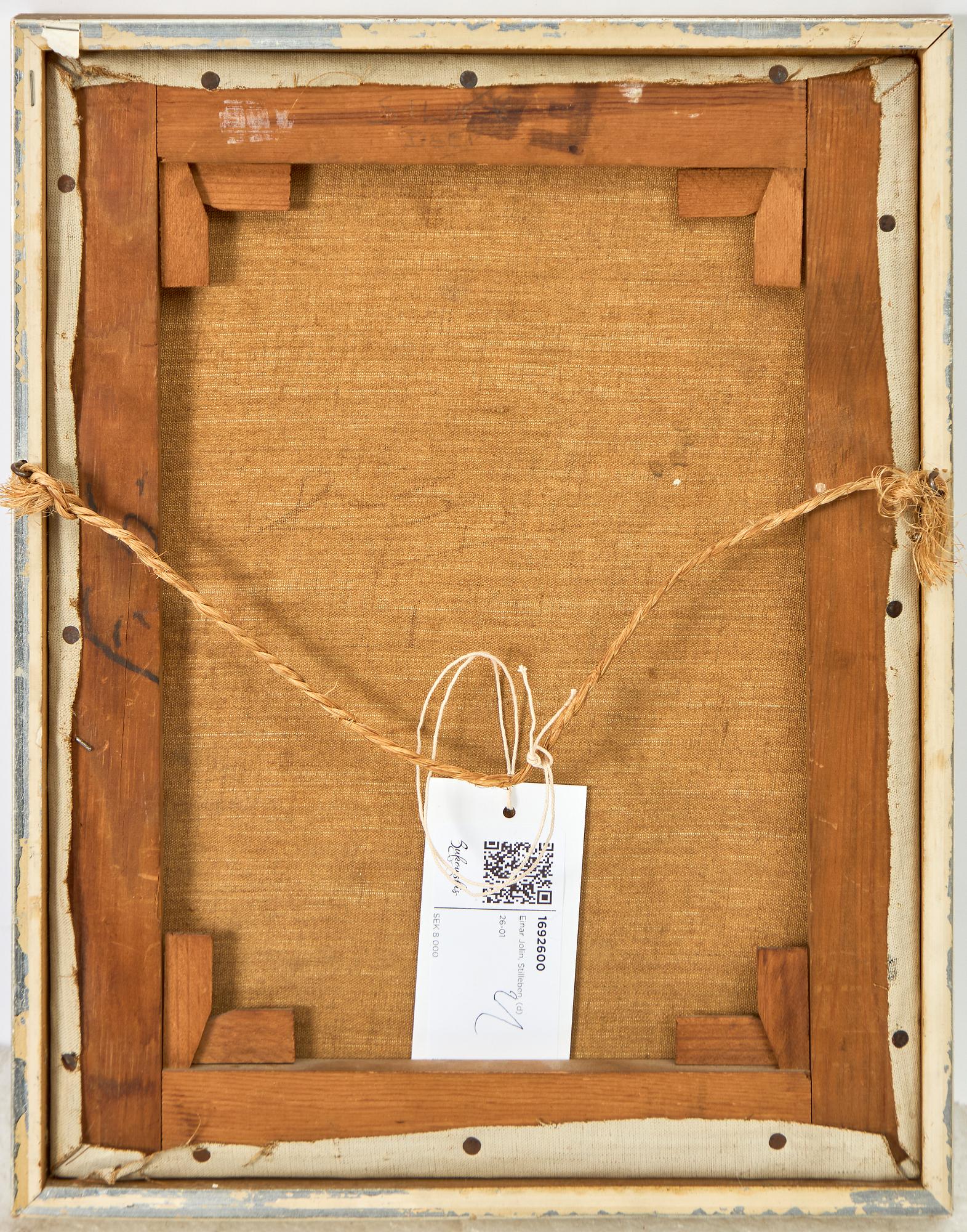 Einar Jolin, Still life with oriental objects.