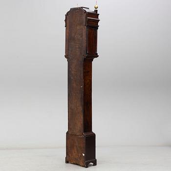 A first half of the 18th Century mahogany long case clock by John Stokes Bewdley.