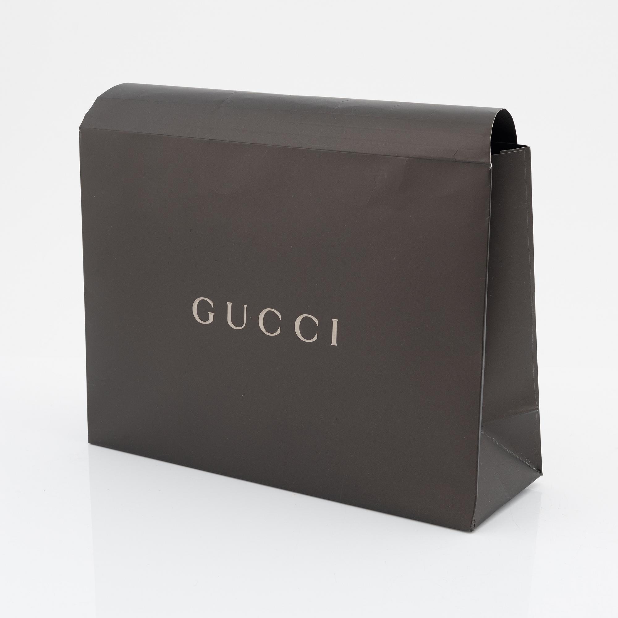 Gucci, a monogram canvas beret, size S.