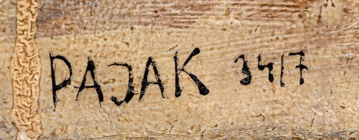 JACQUES PAJAK, a signed oil on canvas.
