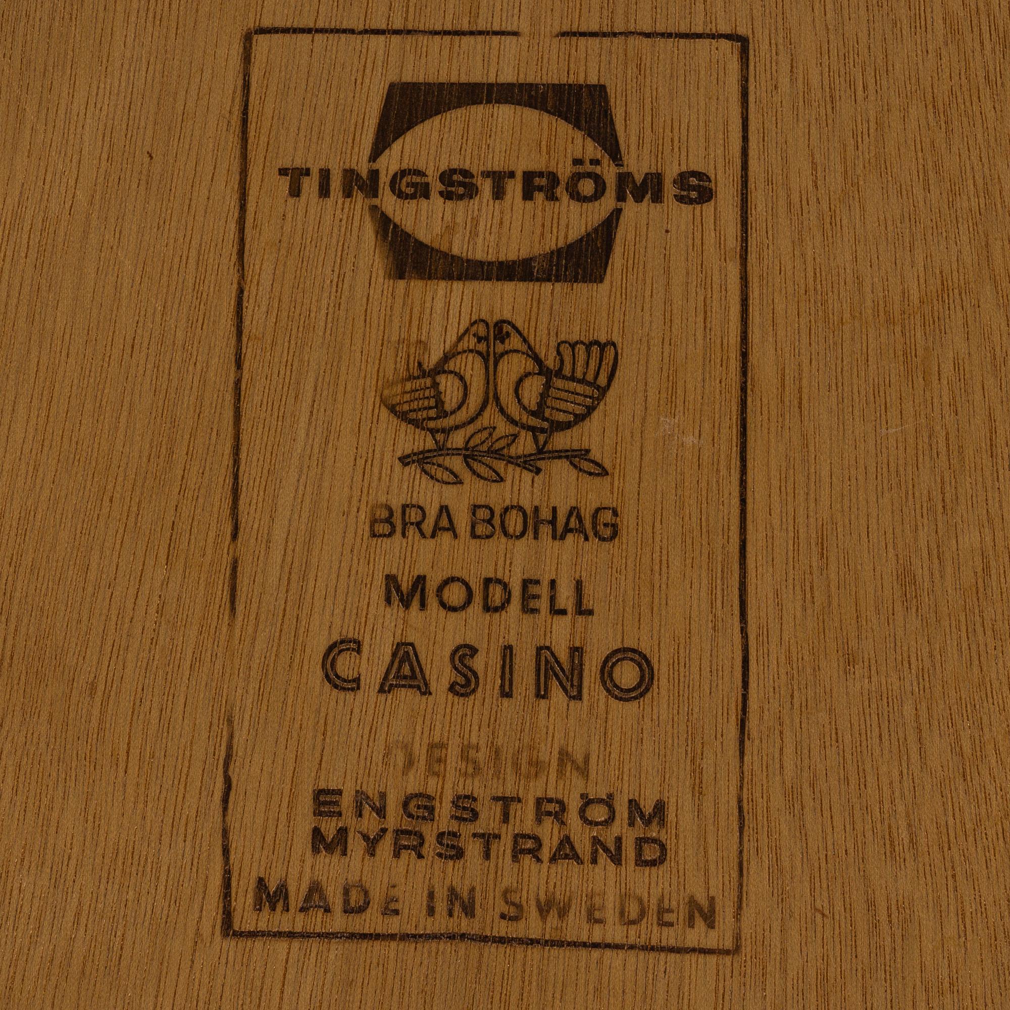 A 1960s "Casino" serving trolley design SVEN ENGSTRÖM & GUNNAR MYRSTRAND, Bra Bohag, Tingströms.