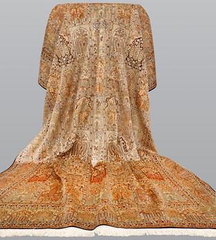 A carpet, Silk Kashmir, sk 24X24 297 x 186 cm.