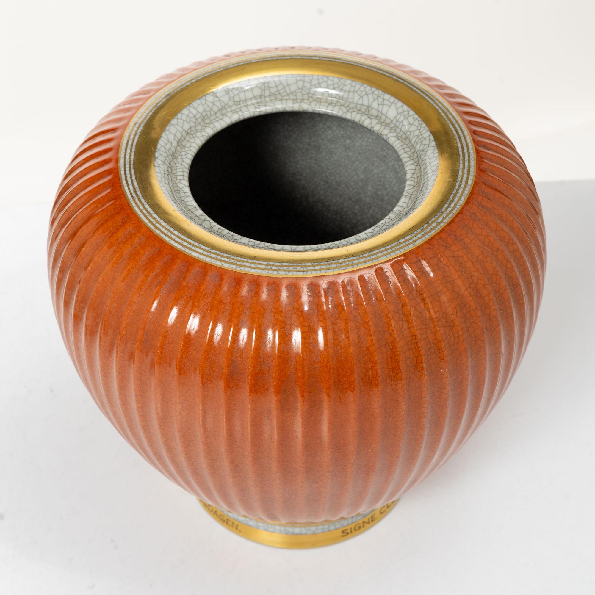 Royal Copenhagen, a vase, Denmark, 1937.