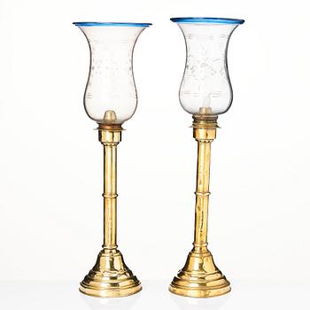 A pair of Nikolaj I mid 19th century lanterns.