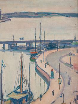 Edvin Ollers, View of Stockholm.