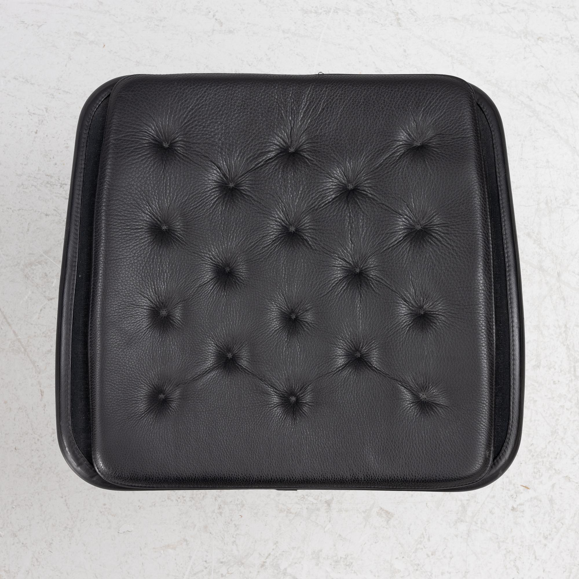 Bruno Mathsson, fåtölj med fotpall, "Jetson", Dux och Bruno Mathsson International, 2000-tal.