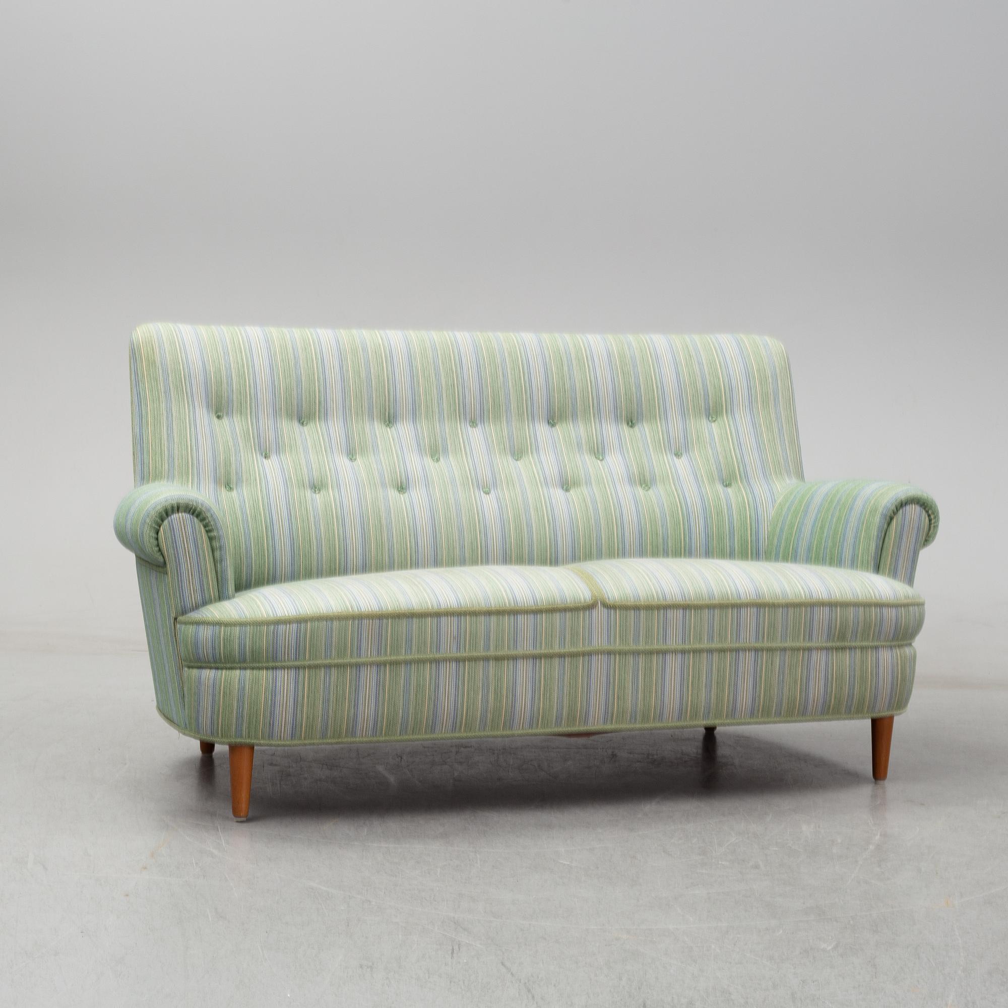 A second half of the 20th Century sofa by Carl Malmsten.
