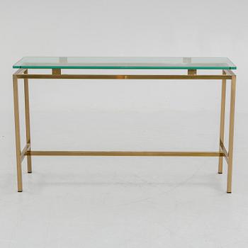 SIDEBOARD, med glasskiva, samtida.
