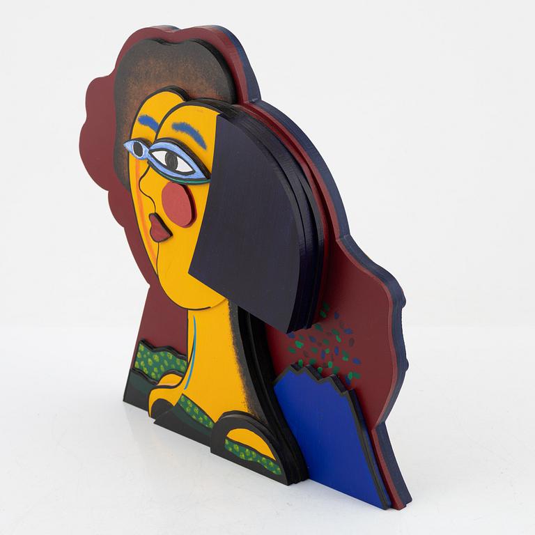 Beverloo Corneille, "Oiseaux et lune".