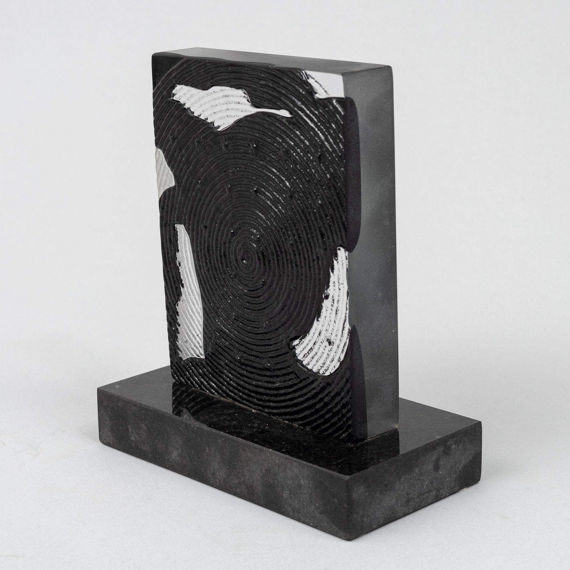 Bertil Vallien, unik skulptur, glas.