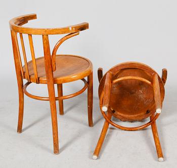 STOLAR, 1 par, betsat trä, 1900-talets första hälft.