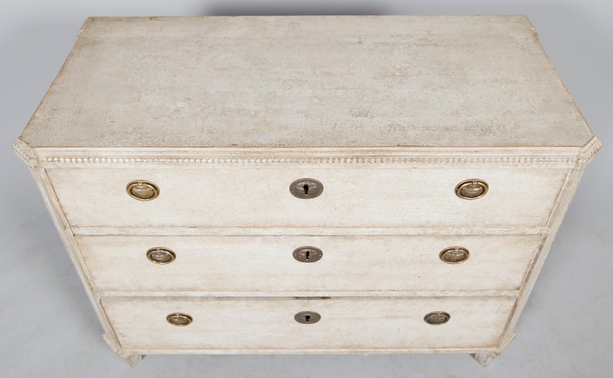 BYRÅ, gustaviansk stil, 1800-tal.
