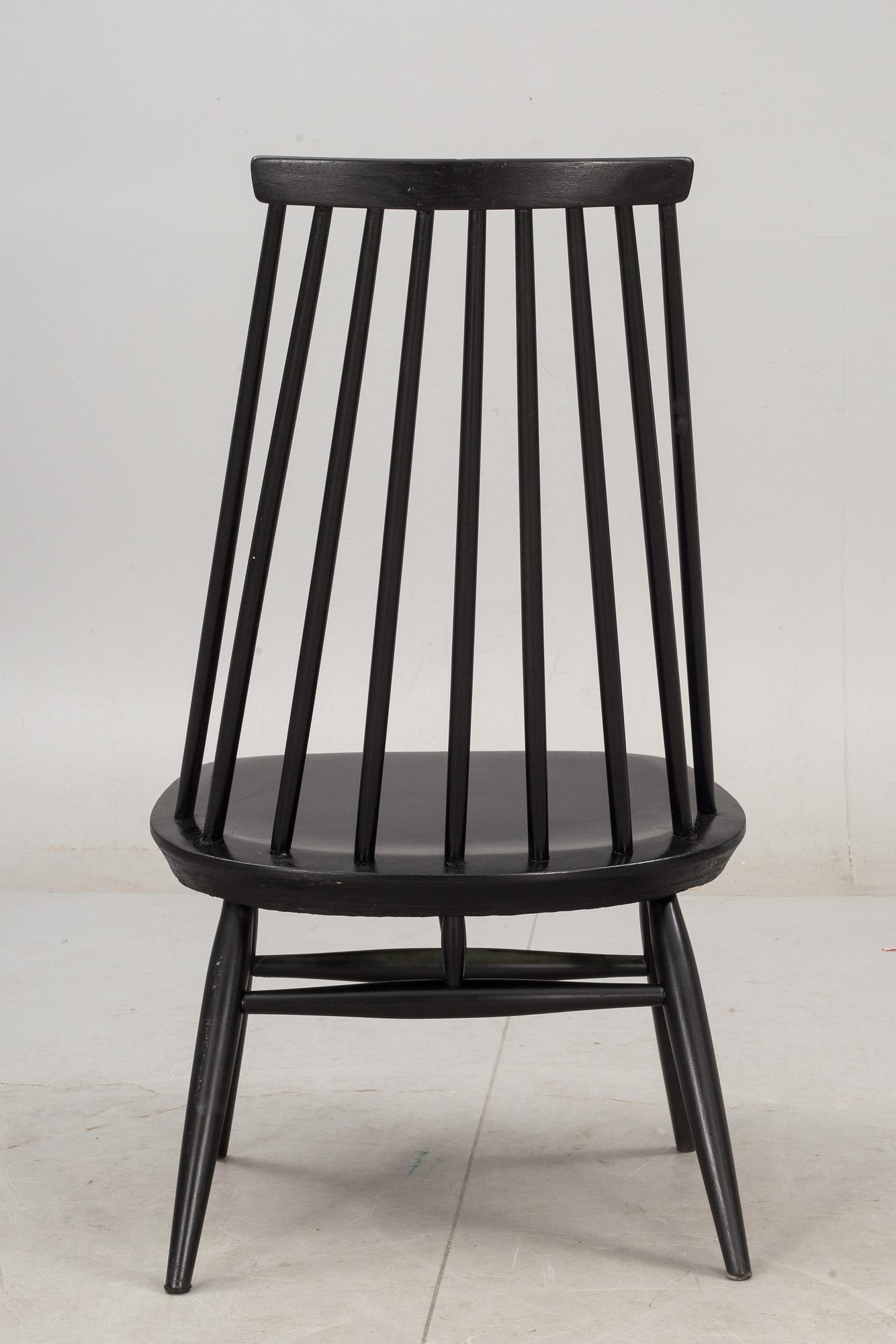 STOL, "Mademoiselle", Ilmari Tapiovaara, Edsbyverken, etikettmärkt.
