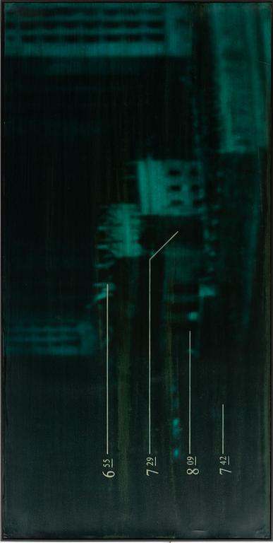 Balder Olrik, "Study for Operation Gretchen (Time schedule)".