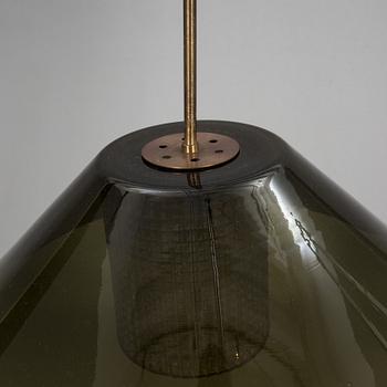 TAKLAMPA, Carl Fagerlund, Orrefors, 1900-talets mitt.